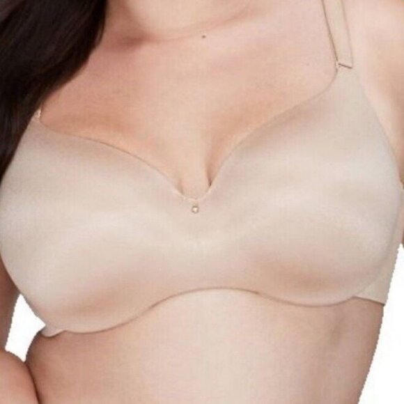 Lane Bryant Cacique Bra Backsmoother Lightly Lined Balconette 50DD Cafe Mocha - Picture 4 of 9